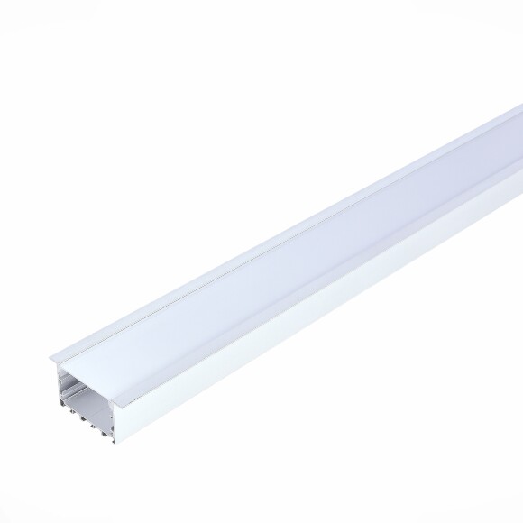 ST017.129.05 Встраиваемый алюминиевый 2м профиль с фланцем (кромкой), с рассеивателем для светодиодной ленты, размеры 2000×64×32мм. В комплекте: рассеиватель 2м; торцевые заглушки 2шт ST017.129.05 Встраиваемый алюминиевый 2м профиль с фланцем (кромкой), с рассеивателем для светодиодной ленты, размеры 2000×64×32мм. В комплекте: рассеиватель 2м; торцевые заглушки 2шт