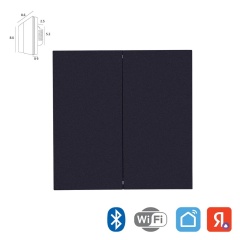 Arte Lamp A700106 Черная SMART панель в подрозетник для раздельного включения 4 групп светильников, макс. 150Вт на канал, поддержка Wi-Fi, Bluetooth, TUYA, Яндекс Smart Home и голосового управления Алисой Arte Lamp A700106 Черная SMART панель в подрозетник для раздельного включения 4 групп светильников, макс. 150Вт на канал, поддержка Wi-Fi, Bluetooth, TUYA, Яндекс Smart Home и голосового управления Алисой