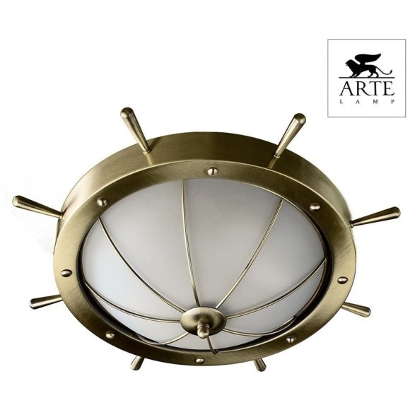Настенно-потолочный светильник Arte Lamp A5500PL-2AB San Marco под лампы 2xE14 40W