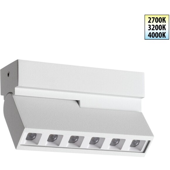 359762 OVER NT25 396 белый Светильник накладной с перекл. цв. температуры IP20 LED 6W 180-265V 2700К/3200К/4000К EOS 359762 OVER NT25 396 белый Светильник накладной с перекл. цв. температуры IP20 LED 6W 180-265V 2700К/3200К/4000К EOS