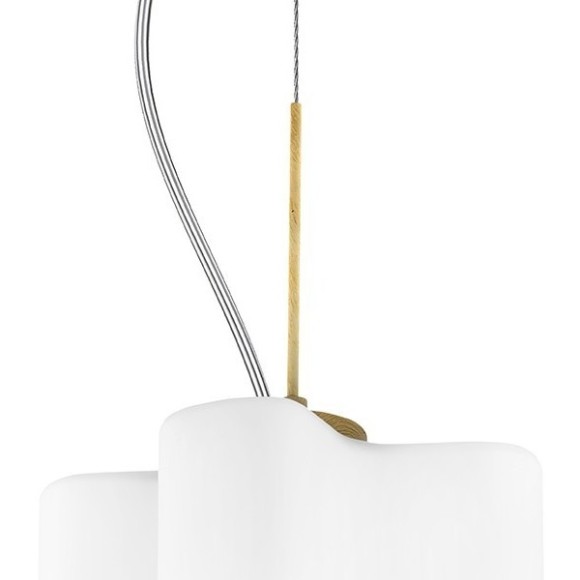 Подвесной светильник с 1 плафоном Lightstar 802115 Nubi legno под лампу 1xE27 60W