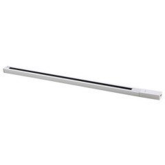 1м белый однофазный двужильный накладной шинопровод Crystal Lux CLT 0.11 01 L1000 WH