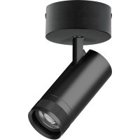 Черный накладной светильник с изм. углом и цветностью 20Вт 1400Лм CRI90 20-55° 2700-4200-6000К Canno Pro Lightstar C4207SO
