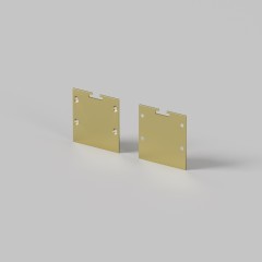 Maytoni ALM-3535BT-BR-EC 642039 Комплект заглушек 2шт (для профиля ALM-3535BT-BR-2M 633005)