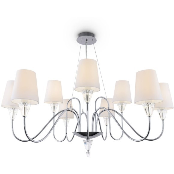 Люстра подвесная Maytoni MOD078PL-09CH Florero под лампы 9xE14 40W