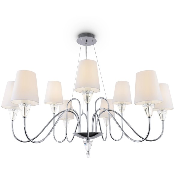 Люстра подвесная Maytoni MOD078PL-09CH Florero под лампы 9xE14 40W