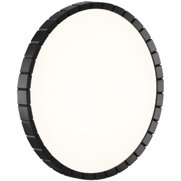 7649/DLN Черный круглый настенно-потолочный 38см светильник с перекл. цветовой температуры на драйвере 48Вт 5047Лм 3000;4000;6000К CRI80 IP43 CCT SONEX ATABI BLACK