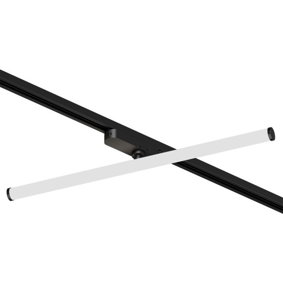 Однофазный двужильный светодиодный трековый светильник Denkirs DK6648-BK Strom 4000К 1400Лм CRI90+ 300° 15Вт