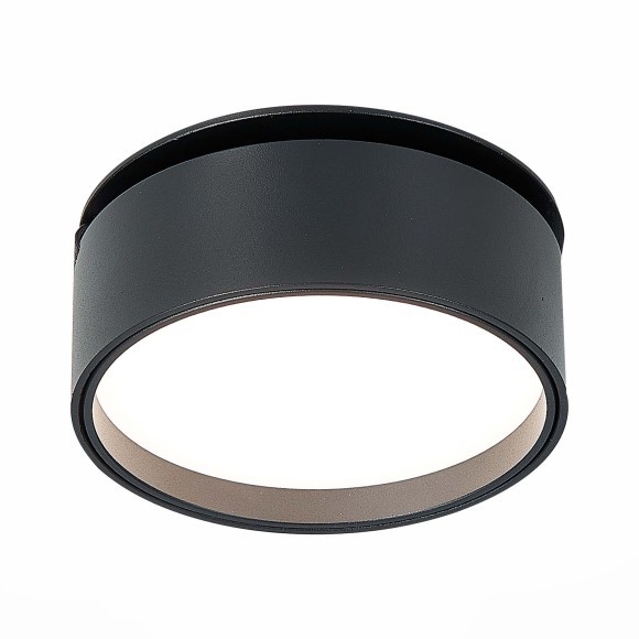 ST651.448.14 Встраиваемый поворотный светильник Черный LED 1*14W 4000K 1 100Lm Ra90 120° IP20 D105x Встраиваемые светильники