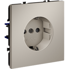 VLS040203 Розетка встраиваемая с заземлением и защитными шторками максимальный ток 16 Ампер (3500 Ватт) кашемирового цвета VOLTUM S70 (кашемир) VLS040203 Розетка встраиваемая с заземлением и защитными шторками максимальный ток 16 Ампер (3500 Ватт) кашемирового цвета VOLTUM S70 (кашемир)
