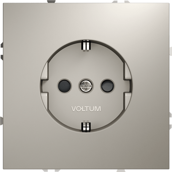 VLS040203 Розетка встраиваемая с заземлением и защитными шторками максимальный ток 16 Ампер (3500 Ватт) кашемирового цвета VOLTUM S70 (кашемир) VLS040203 Розетка встраиваемая с заземлением и защитными шторками максимальный ток 16 Ампер (3500 Ватт) кашемирового цвета VOLTUM S70 (кашемир)