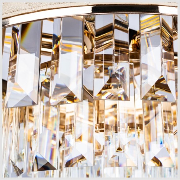 Подвесная люстра хрустальная Annabelle A1008LM-6GO