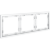 VLS100302 Рамка пластиковая для электрических изделий белого матового цвета VOLTUM серии S70 на 3 поста (белый матовый)