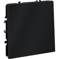 VLS010507 Перекрестный переключатель встраиваемый одноклавишный 10 ампер (2200 Ватт) графитового цвета VOLTUM S70 (графит)