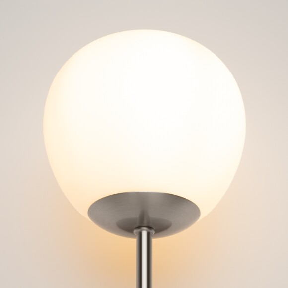Бра Maytoni Erich MOD221-WL-01-N никель, настенный светильник шар стекло, 1xE14, дизайнерское бра Бра Maytoni Erich MOD221-WL-01-N никель, настенный светильник шар стекло, 1xE14, дизайнерское бра