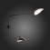 SL305.401.02 Светильник настенный ST-Luce Черный/Черный, Белый E27 2*60W SPRUZZO