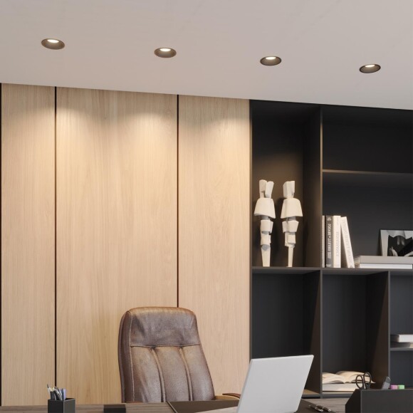 Novotech BRILLO 359866 Черный круглый встраиваемый светильник диаметром 84мм, с CCT переключателем цветовой температуры LED 12Вт 850Лм 40° CRI≥90 UGR≤16 3000-4000-6000К IP20 220V, коэффициент пульсации<1% Novotech BRILLO 359866 Черный круглый встраиваемый светильник диаметром 84мм, с CCT переключателем цветовой температуры LED 12Вт 850Лм 40° CRI≥90 UGR≤16 3000-4000-6000К IP20 220V, коэффициент пульсации<1%