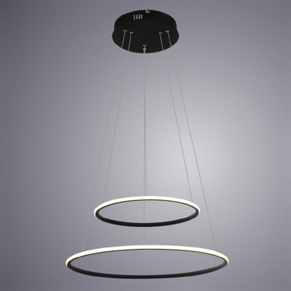 Светодиодная подвесная люстра Arte Lamp RAPID A2500SP-2BK