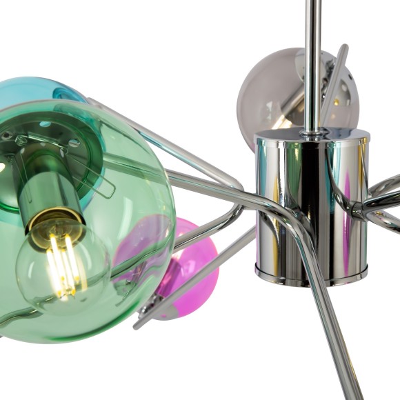 Люстра потолочная Freya FR5083PL-10CH Nancy под лампы 10xE14 40W