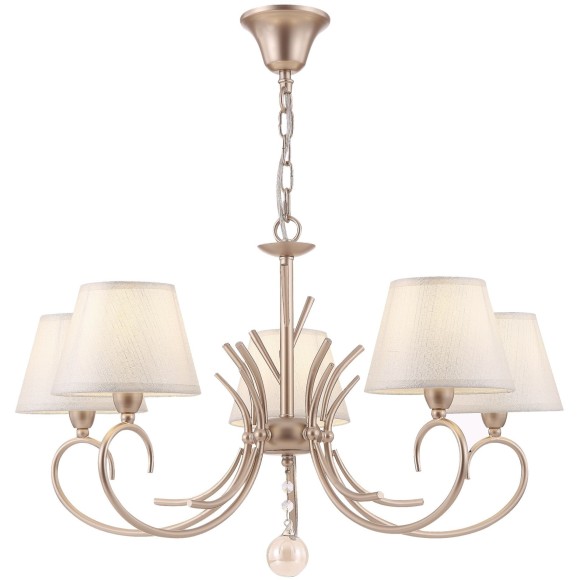 Люстра подвесная Freya FR2013PL-05G Gisela под лампы 5xE14 40W