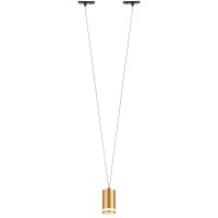 Однофазный двужильный трековый светильник Crystallux CLT 0.31 014 GO под сменную лампу GU10