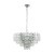 39627 EGLO CALMEILLES 1 Подвесная люстра с 10 лампами E14, 250Вт, хрусталь, хром