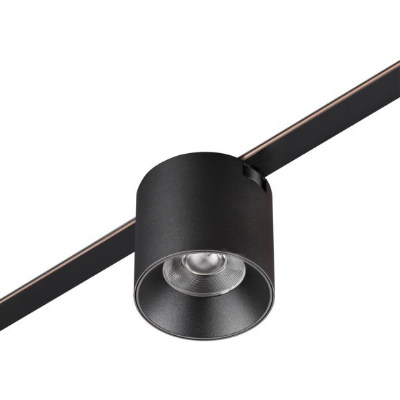 359472 Трековый ременный светодиодный SMART светильник c доп. механическим перекл. цветности Novotech EASY CRI90+ 3000-6000К 440Лм 32° 6W TUYA, Алиса, Wi-Fi