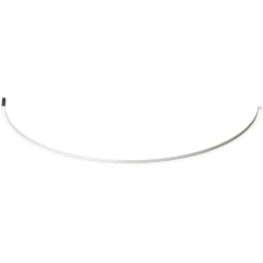 Arte Lamp Optima A7299PL-1BK Низкопрофильный гибкий магнитный светодиодный светильник интегрируемый в шинопровод, длина 2м, корпус из силикона, LED 30Вт 1500Лм 3000K CRI90+ 120° IP20 48В 