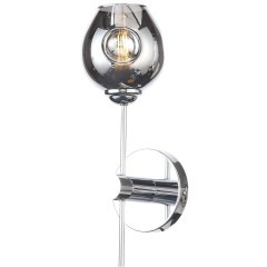 SL1500.101.01 Светильник настенный ST-Luce Хром/Дымчатый E14 1*40W FOVIA SL1500.101.01 Светильник настенный ST-Luce Хром/Дымчатый E14 1*40W FOVIA