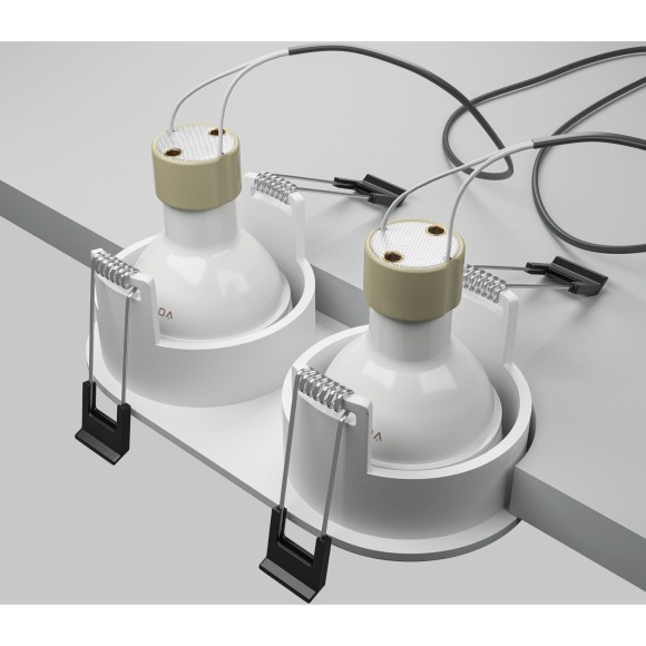 Встраиваемый светильник Technical DL126-02-GU10-W