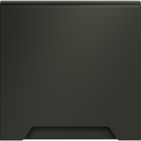 VLS000806 Накладка для розетки с заземлением, защитными шторками и защитной крышкой титанового цвета VOLTUM S70 (титан)