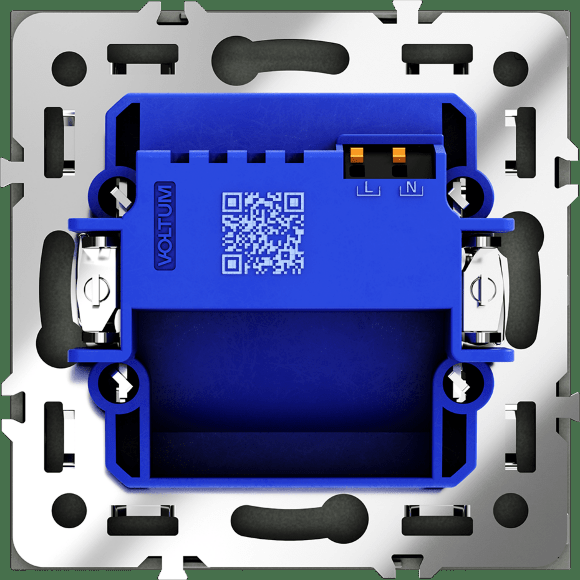 VLS060702 Розетка компьютерная RJ45 и ТV Телевизионная оконечная для антренных кабелей RG6 или РК 75-4,8-31. Патчкорд категории 6Е (для проводов CAT5-CAT6 до 10 Гбит/сек) белого матового цвета VOLTUM S70 (белый матовый)
