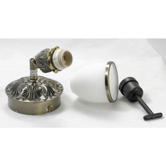 Спот настенный Lussole GRLSL-7301-01 FURLO IP21 под лампу 1xE14 6W