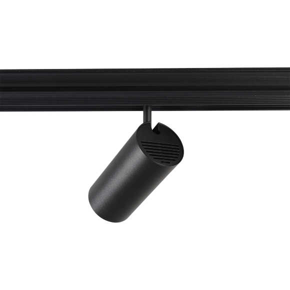 Crystal Lux CLT 0.33 003 20W BL 3CCT-SMART 1409/376 Черный магнитный трековый спот с CCT переключаемой цветовой температурой или SMART управлением (при исп. драйвера CLT 0.203 08/09 SMART), 20Вт 1700Лм 3000,4000,6000К 24° CRI90 48V