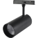 Crystal Lux CLT 0.33 003 20W BL 3CCT-SMART 1409/376 Черный магнитный трековый спот с CCT переключаемой цветовой температурой или SMART управлением (при исп. драйвера CLT 0.203 08/09 SMART), 20Вт 1700Лм 3000,4000,6000К 24° CRI90 48V
