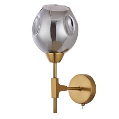 Бра с выключателем Yuka Smoky A7759AP-1PB Бра с выключателем Yuka Smoky A7759AP-1PB