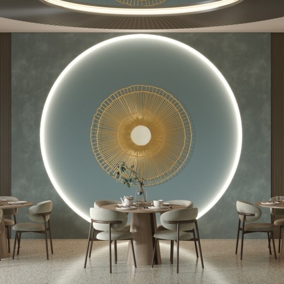 Гибкий неон 1313 24В 12Вт/м 3000K IP67 5м 200821