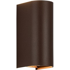 SL9516.601.01 Светильник уличный настенный ST-Luce кортен/кортен LED 1*10W 3000K/4000K/6500K BUST