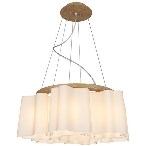 Люстра подвесная Lightstar 802165 Nubi legno под лампы 6xE27 240W