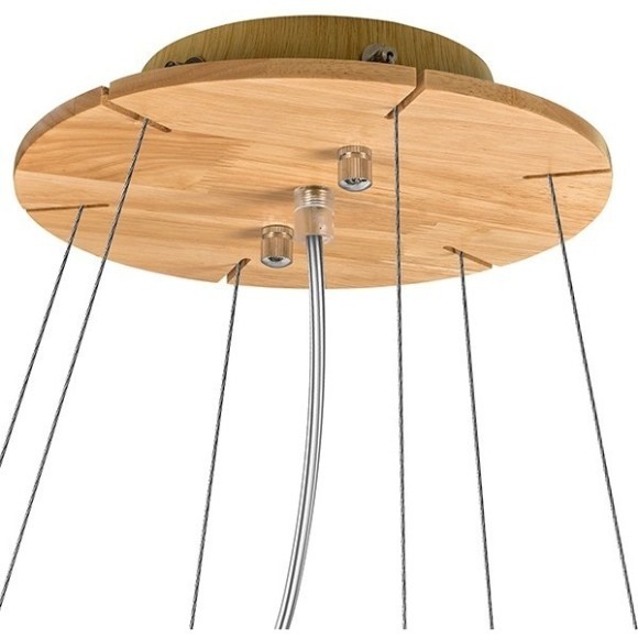 Люстра подвесная Lightstar 802165 Nubi legno под лампы 6xE27 240W
