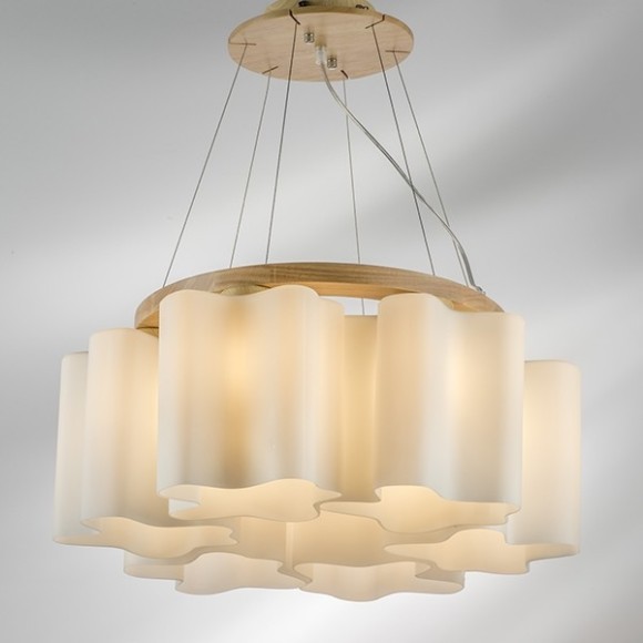 Люстра подвесная Lightstar 802165 Nubi legno под лампы 6xE27 240W