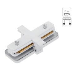 Прямой соединитель для встр. в ГКЛ однофазного шинопровода Arte Lamp A130133 Прямой соединитель для встр. в ГКЛ однофазного шинопровода Arte Lamp A130133