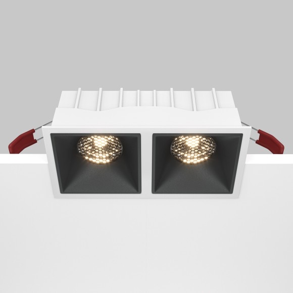 Встраиваемый светильник Maytoni DL043-02-15W3K-D-SQ-WB Alfa LED светодиодный 2xLED 30W Встраиваемый светильник Maytoni DL043-02-15W3K-D-SQ-WB Alfa LED светодиодный 2xLED 30W
