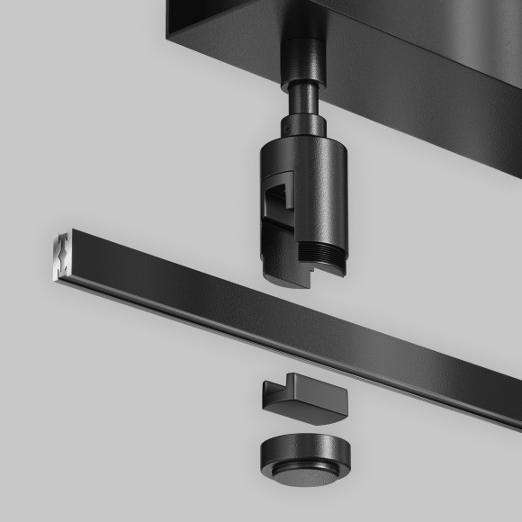 Потолочное основание отступное Short с возм. исп. блока питания в нем Maytoni Flarity TRA156C-BB1-B