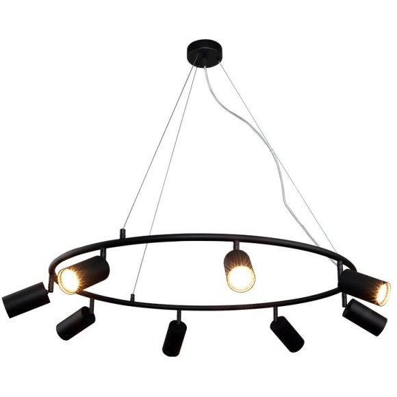 Светильник подвесной Crystal Lux CLT 015C8 D800 BL Светильник подвесной Crystal Lux CLT 015C8 D800 BL