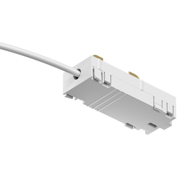 Ввод питания 33см в шинопроводы Smart 220V Denkirs TR2100-WH