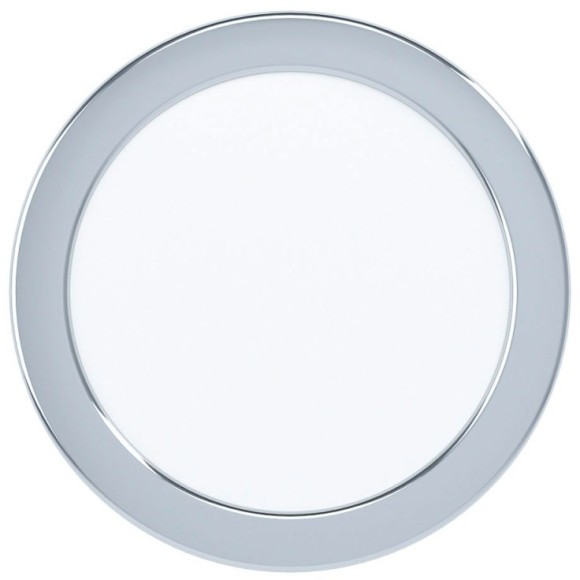 99205 Светодиодный встраиваемый светильник FUEVA 5, 11W (LED), ?166, ET26, IP44, 1350lm, 3000K, сталь, хром