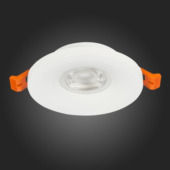 ST205.508.01 Св-к встр. Белый GU10 1*50W D95xH27 220V Без ламп Встраиваемые светильники ST205.508.01 Св-к встр. Белый GU10 1*50W D95xH27 220V Без ламп Встраиваемые светильники