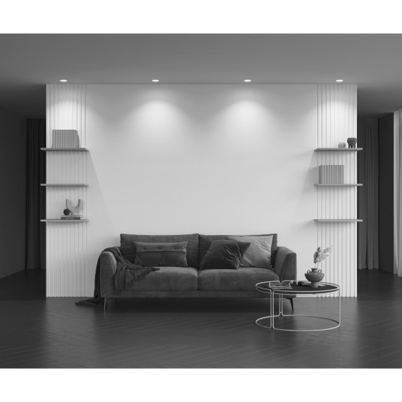 Гипсовый светильник под покраску Maytoni DL001-1-01-W Gyps Modern под лампу 1xGU10 35W