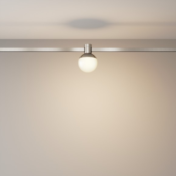 Трековый магнитный светодиодный светильник Maytoni Flarity Luna TR149-1-5W3K-PT